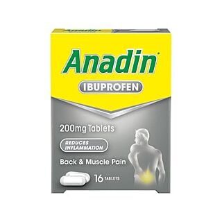 Anadin Ibuprofen 200mg - 16 Tablets