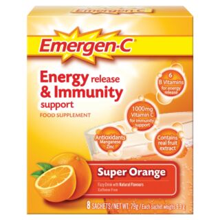 Emergen-C Energy Release & Immunity Support - 8 Sachets