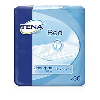 Tena Bed Underpad Plus - 60 x 60cm - 30 Pack