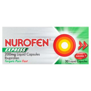 Nurofen Express 200mg - 30 Liquid Capsules