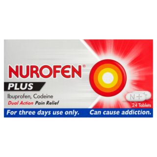 Nurofen Plus (Codeine 12.8mg/Ibuprofen 200mg) - 24 Tablets