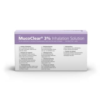 MucoClear 3% Hypertonic Saline Inhalation Solution - 60 x 4ml