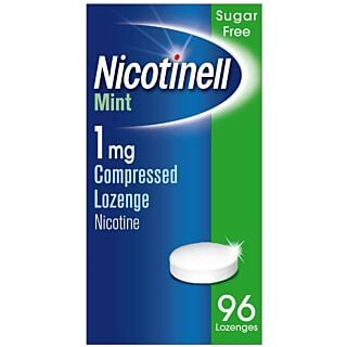 Nicotinell Mint Compressed Lozenges 1mg - Pack of 96