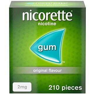 Nicorette Original 2mg Gum  – 210 Pieces