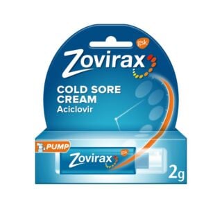 Zovirax Cold Sore Cream Pump - 2g