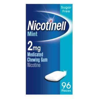 Nicotinell Mint 2mg Medicated Chewing Gum – 96 Pieces