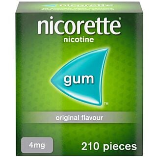 Nicorette Original 4mg Gum – 210 Pieces  - 0 | Chemist4U