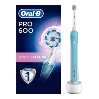 Oral-B Pro 600 Sensi Ultrathin Electric Toothbrush 