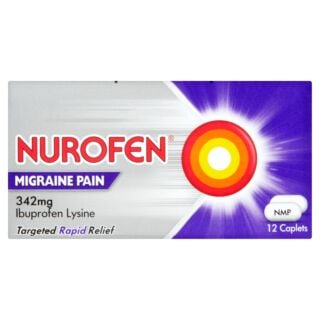 Nurofen Migraine Pain - 12 x 342mg Caplets