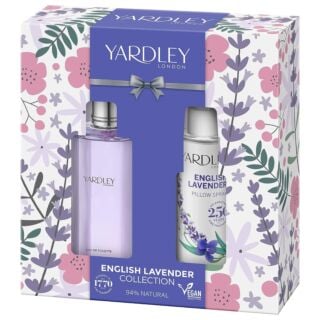 Yardley English Lavender EDT and Pillow Spray - Gift Set 
