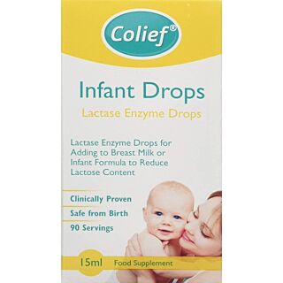 Colief Lactase Enzyme Infant Drops - 15ml