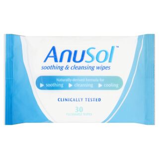 Anusol Soothing & Cleansing Wipes - 30 Wipes - 6 Packs