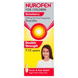 Nurofen for Children Strawberry 200mg/5ml Double Strength - 100ml