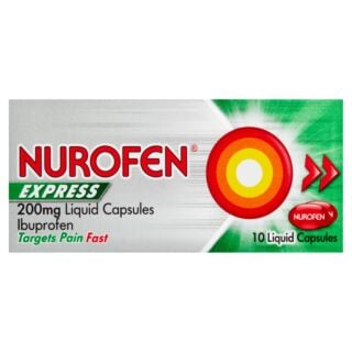 Nurofen Express 200mg - 10 Liquid Capsules