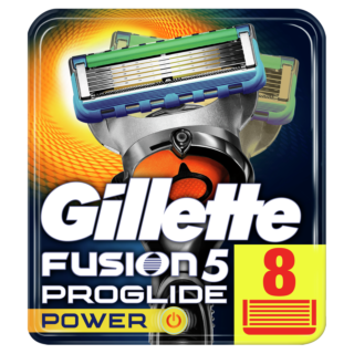 Gillette Fusion5 ProGlide Power Razor Blades – 8 Pack