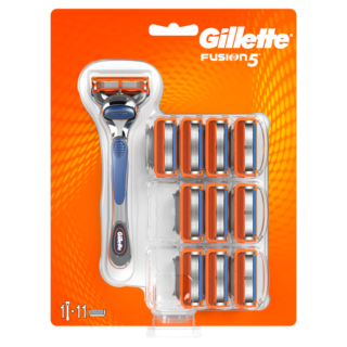 Gillette Fusion5 Men's Razor + 10 Blades Refills
