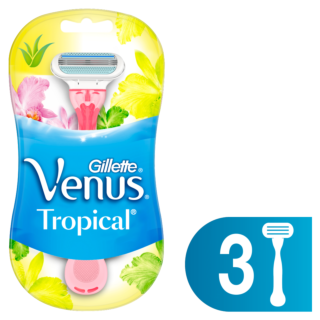 Gillette Venus Tropical Disposable Razors Pack of 3