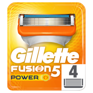 Gillette Fusion5 Power Razor Blades – 4 Pack