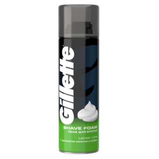 Gillette Classic Shaving Foam Lemon Lime – 200ml