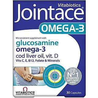 Vitabiotics Jointace Omega-3 & Glucosamine - 30 Capsules