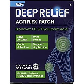 Deep Relief Actiflex Patches - Pack of 4