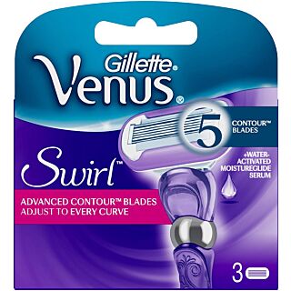 Venus Extra Smooth Swirl Women's Razor Blades - 3 Pack