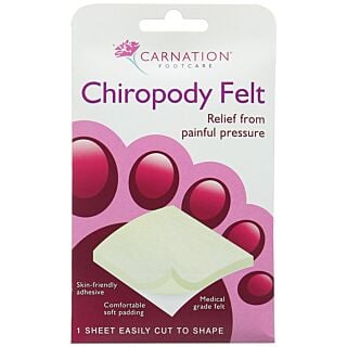 Carnation Chiropody Felt - Large Sheet