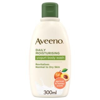 Aveeno Daily Moisturising Apricot and Honey Body Wash - 300ml