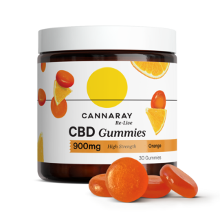 Cannaray CBD Gummies 900mg - 30s