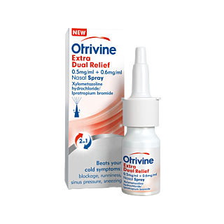 Otrivine Extra Dual Relief Nasal Spray - 10ml