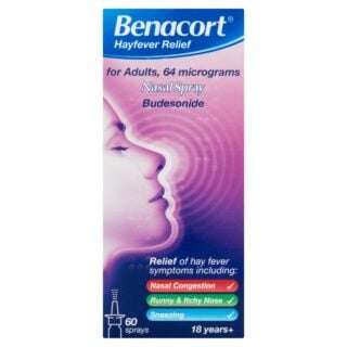 Benacort Hayfever Relief 64 mcg Nasal Spray - 60 Sprays