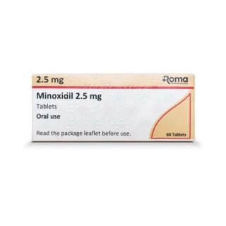 Oral Minoxidil 2.5mg Tablets for Hair Loss