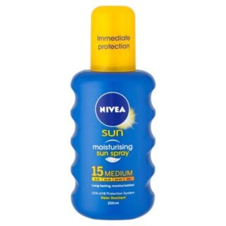 Nivea Sun Moisturising Sun Spray SPF15 - 200ml