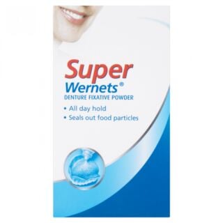Poligrip Super Wernets Denture Fixative Powder - 50g
