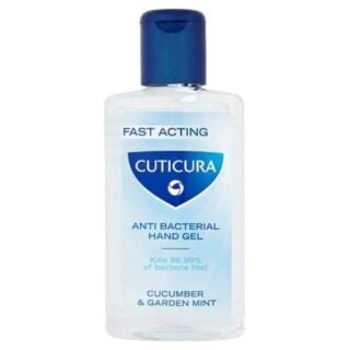 Cuticura Anti Bacterial Hand Gel Cucumber & Garden Mint - 100ml  - 0 | Chemist4U