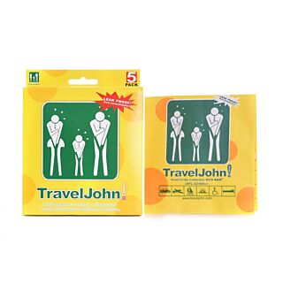 TravelJohn Disposable Vomit/Urine Bags (5 Pack)