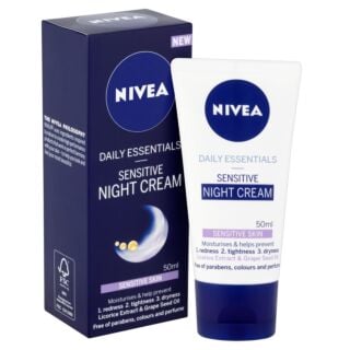 Nivea Sensitive Night Cream Tube 50ml