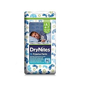 Huggies DryNites Pyjama Pants Age 4 to 7 - 10 Pack