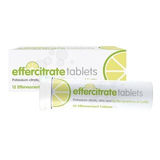 Effercitrate For Cystitis – 12 Effervescent Tablets