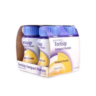 Nutricia Fortisip Compact Protein Banana 4 x 125ml