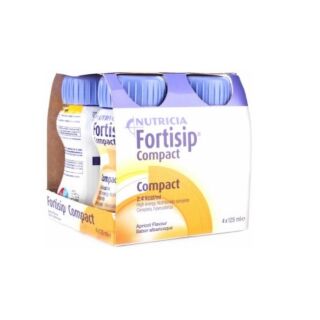 Nutricia Fortisip Compact Apricot - 4 x 125ml
