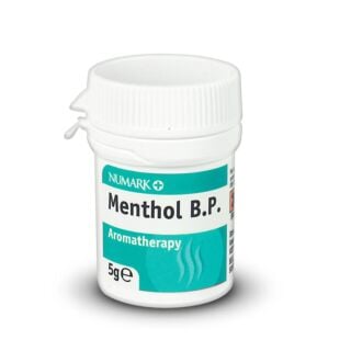 Menthol BP Crystals – 5g (Brand May Vary)