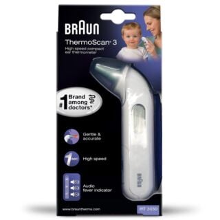 Braun Thermoscan 3 IRT 3030 Compact Baby Thermometer