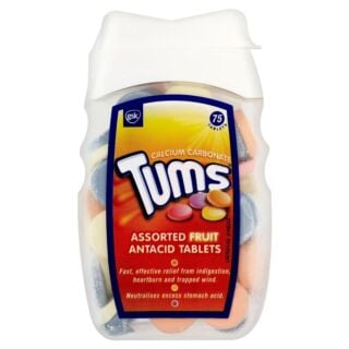 Tums Assorted Fruit Antacid - 75 Tablets