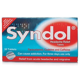 Syndol Headache Relief (Codeine/Paracetamol) - 30 Tablets