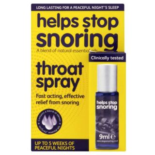 Helps Stop Snoring Throat Spray - 9ml