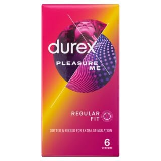 Durex Pleasure Me - 6 Condoms