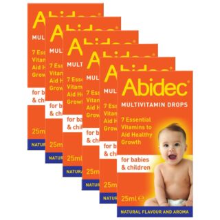 Abidec Multivitamin Drops - 25ml - 6 Pack