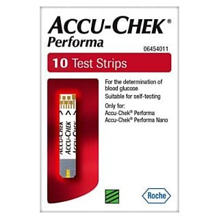 Accu-Chek Performa Test Strips - 10 Strips