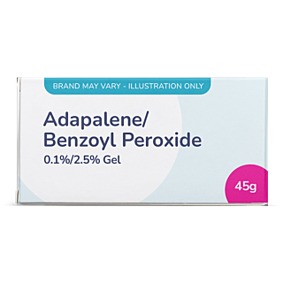 Adapalene 0.1%/Benzoyl Peroxide 2.5%